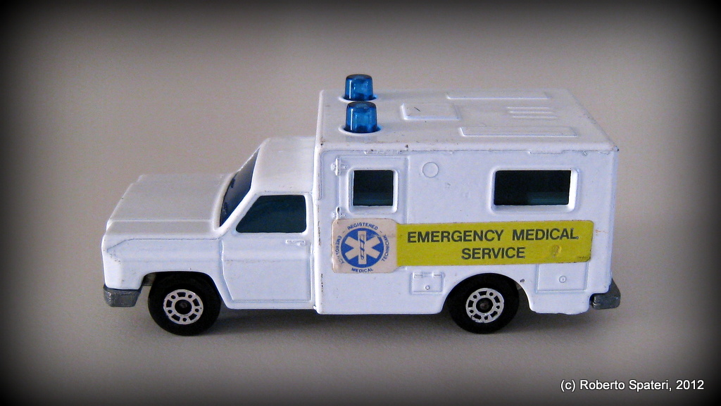 Matchbox  Ambulance (n.)